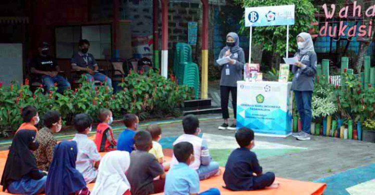 GenBI Tasik Edukasi Anak-anak Tentang Cinta Rupiah dan Lingkungan