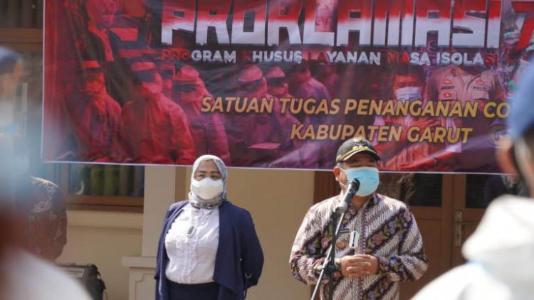 Satgas Covid-19 Garut Gelar Launching Proklamasi