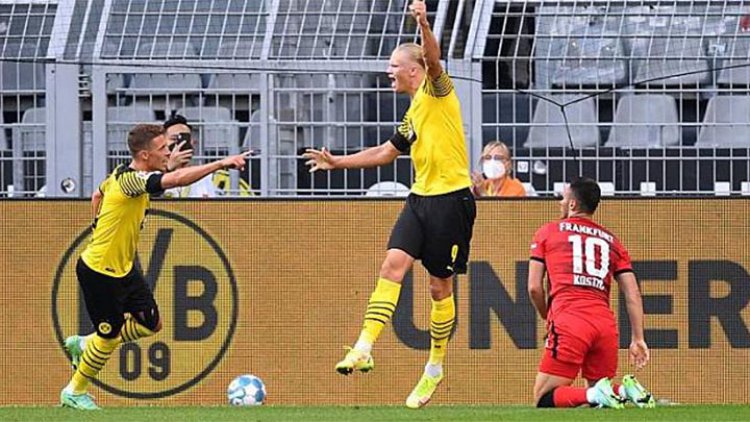 Erling Haaland Tak Terhentikan di Laga Perdana Bundes Liga