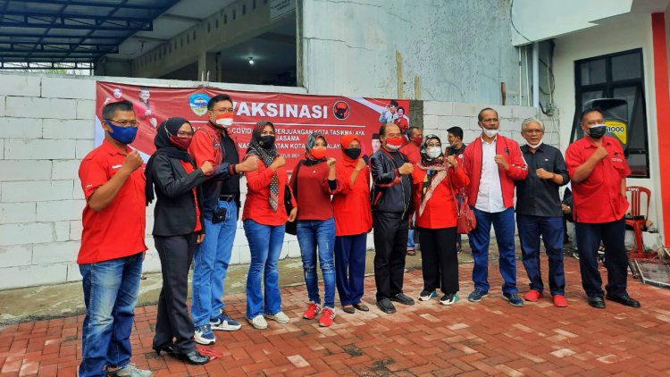 PDIP Kota Tasik Gelar Vaksinasi Gratis