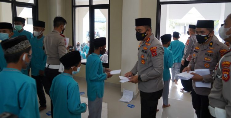 Kapolres Tasik Kota Gelar Doa Bersama dan Santuni Anak Yatim Piatu