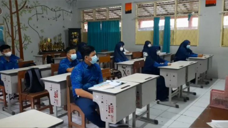 PTMT Dilakukan Lebih Awal, SMPN 1 Tasikmalaya Jadi Sekolah Percontohan