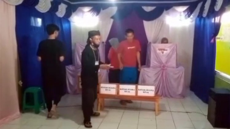 Unik, Kampung Kaledong Gelar Pemilihan RW Rasa Pilkada
