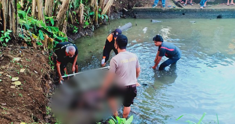 Pemuda di Tasik Ditemukan Tewas Mengambang di Kolam