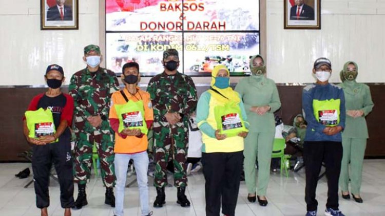 Kodim 0612 Tasikmalaya Gelar Baksos