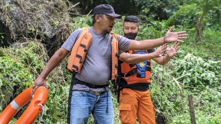 Curug Arga Jadi Destinasi Praktek Water Rescue