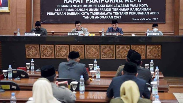 Pandangan Fraksi Gerindra Terhadap Raperda Tentang APBD Perubahan 2021