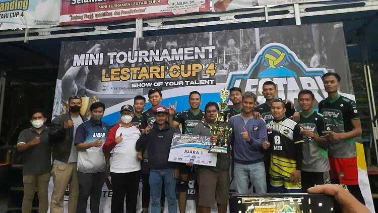 Tournament Lestari Cup Jaring Bakat Atlet Bola Voli