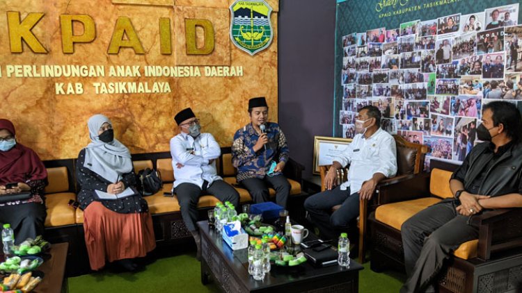 KPAID Kab. Tasikmalaya Terima Studi Tiru DP3A dan KPAD Kab. Bekasi