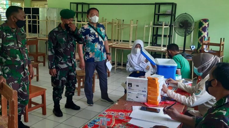 MA Nurul Falah dan SMPN 17 Tasikmalaya Dapat Serbuan Vaksinasi