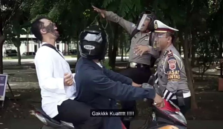 Video Lucu Operasi Zebra Satlantas Polres Tasik Curi Perhatian