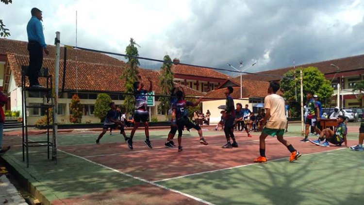 MGMP PJOK Kab. Tasik Gelar Turnamen Bola Voli