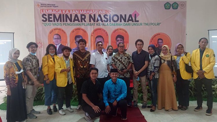 Lembaga Kajian Mahasiswa Unsil Gelar Seminar Nasional