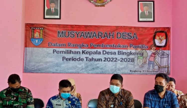 Jelang Pilkades, Pemdes Bingkeng Gelar Rapat BPD