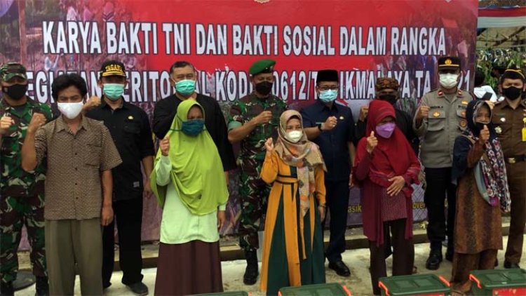 Karya Bakti TNI Resmi Ditutup