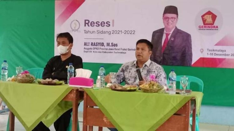 Ali Rasyid Serap Aspirasi Warga Kelurahan Cilamajang