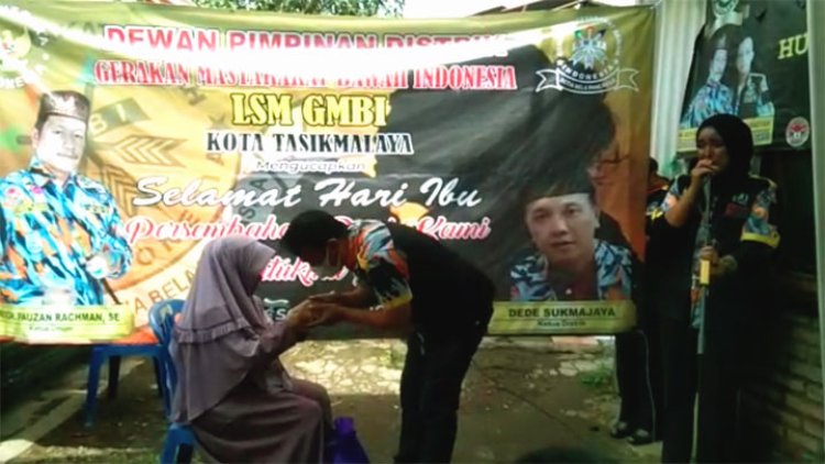 Bakti GMBI Kota Tasik Muliakan Lansia dan Jompo di Hari Ibu