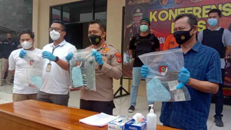 Modus Potong Kabel, Pelaku Curanmor Diringkus Satreskrim Polres Tasik