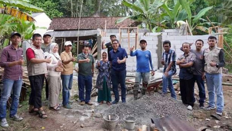 Tak Layak Huni, Pemkot dan BAZNAS Bangun Rumah Ibu Salamah