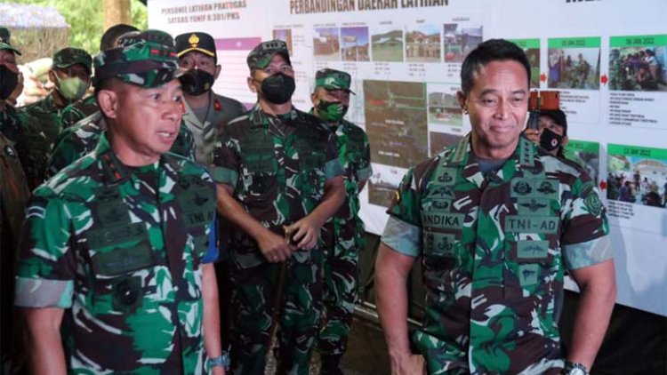 Danrem 062/Tn Dampingi Kunker Panglima TNI ke Bandung