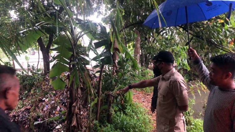 Viman Alfarizi Tinjau Lokasi Lonsor di Kota Tasikmalaya