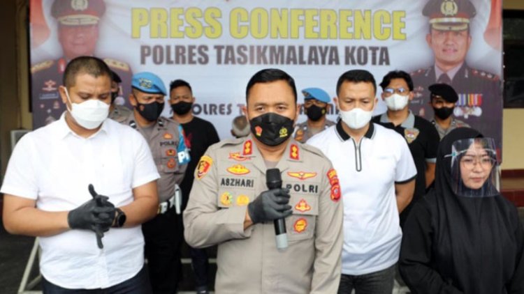 Sat Reskrim Polres Tasikmalaya Kota Ungkap Kasus Pencabulan Terhadap Anak 