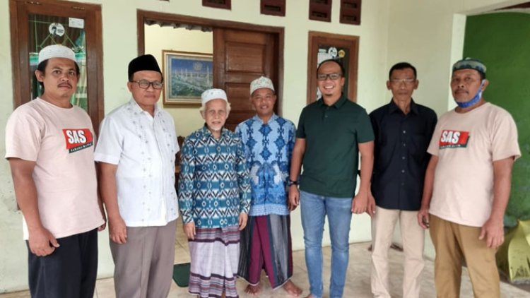 Aslim dan Viman Sambangi Pimpinan Ponpes Midarussalam