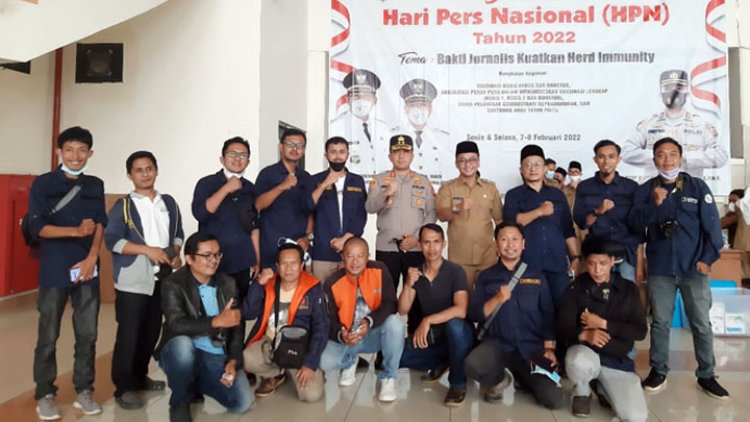 HPN 2022, Jurnalis Tasik Bantu Percepat Capaian Vaksinasi