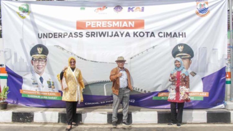 Solusi Atasi Kemacetan, Underpass Sriwijaya Kota Cimahi Diresmikan