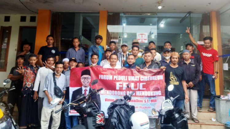 Forum Peduli Umat Cibeureum Dukung Viman Nyalon Wali Kota Tasik