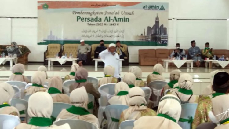 Dua Tahun Menunggu, 95 Jemaah Umrah Al Amin Diberangkatkan ke Tanah Suci