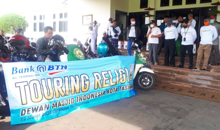 Ketua DPRD Kota Tasik Lepas Touring Religi DMI