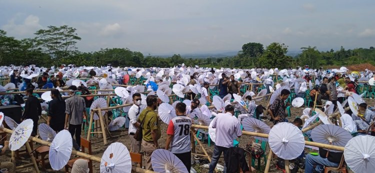 Lomba Lukis Payung Geulis SMAN 10 Tasik Masuk Rekor Muri