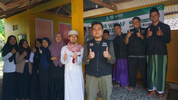 Sumur Wakaf ACT Penuhi Kebutuhan Air Bersih di Pesantren Baitul Qur’an