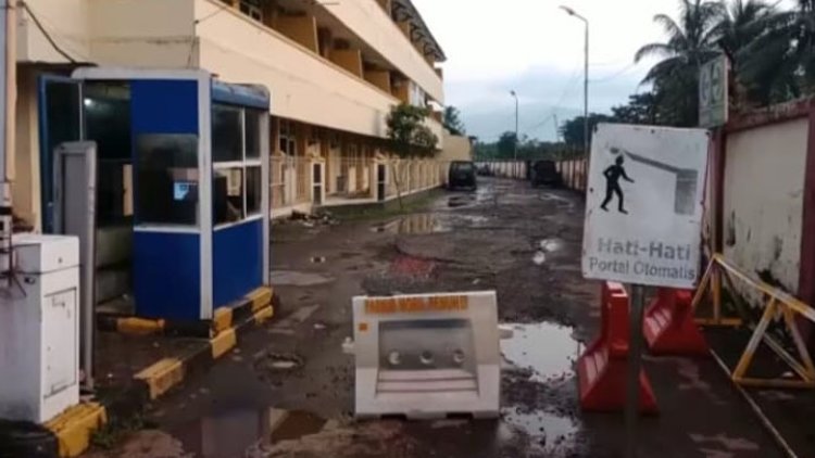 Banjir Rendam RS. Soekarjo Tasikmalaya Sudah Surut