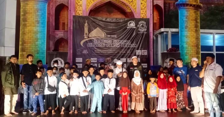 BS Tasik Berbagi Bahagia dengan Anak Yatim di Wahana Bermain Trans Studio