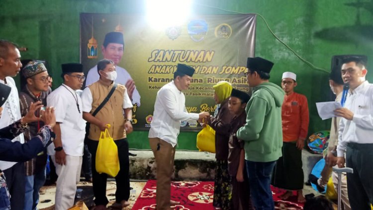 Peduli Sesama, Katar Riung Asih Santuni Anak Yatim dan Jompo