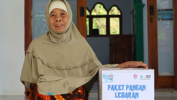 Beri Kebahagiaan Lewat Bantuan Paket Pangan Lebaran dan Zakat