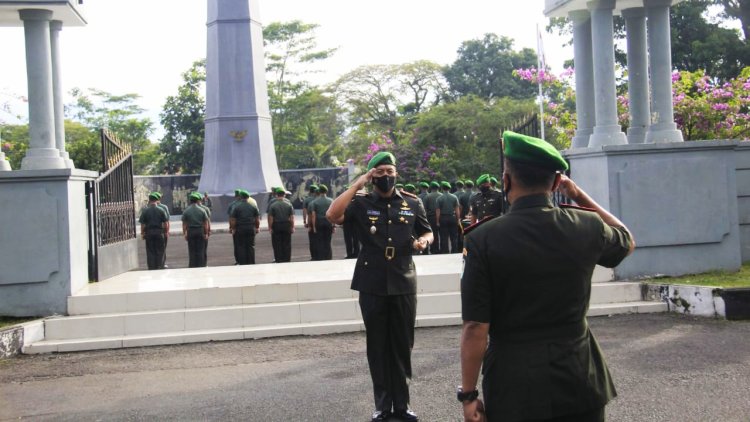 HUT ke-76 Kodam, Dandim 0612/Tasikmalaya Ziarah ke TMP