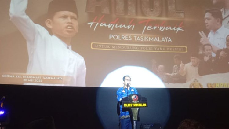 Bupati Ade Apresiasi Polres Tasik Sukses Produksi Film "ARUL" Hadiah Terbaik