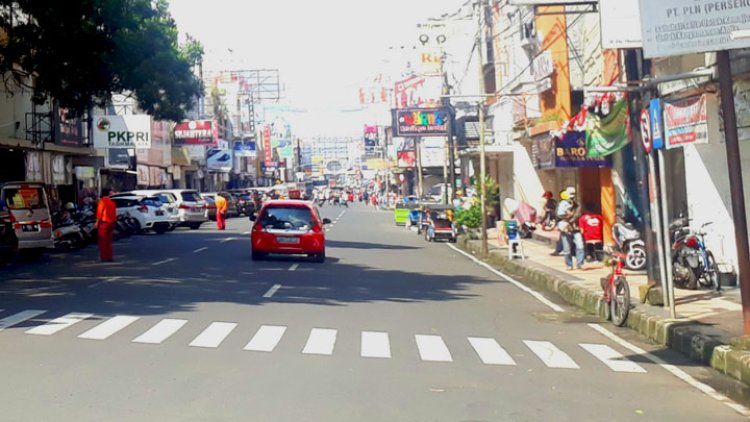 Dinas PUTR Kota Tasikmalaya Soal Pedestrian Jalan