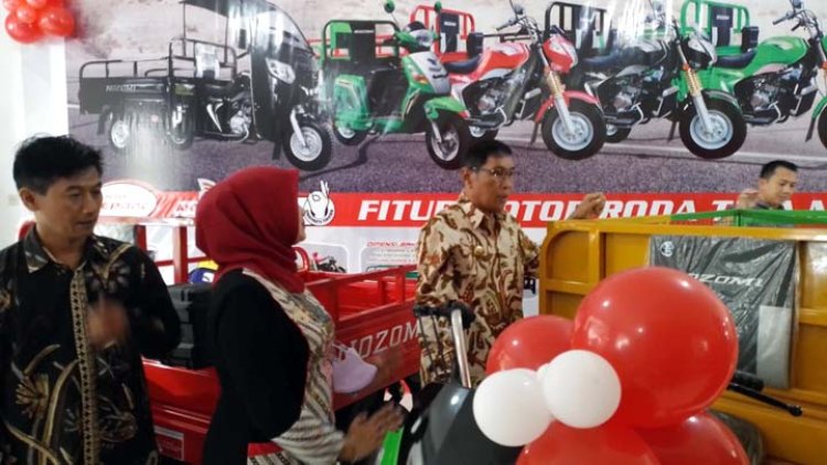 Yusuf Harap Dealer Motor Roda Tiga Nozomi Mampu Ubah Paradigma