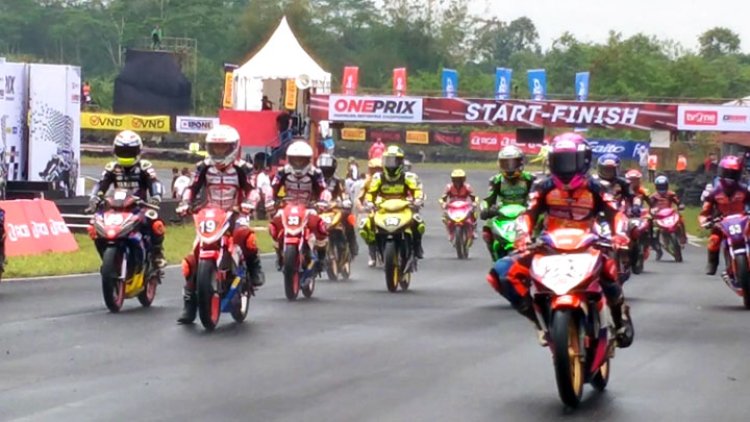 Oneprix-IMC 2022 di Bukit Peusar, Aldiaz Aqsal Ismaya Naik Podium