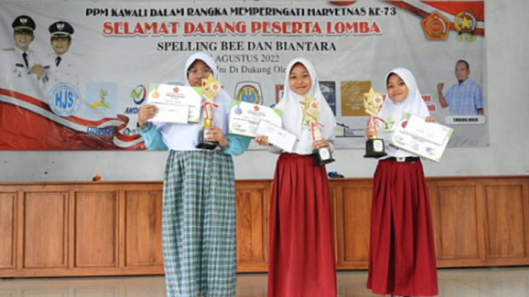 Lomba Spelling Bee dan Biantara Tingkat SD/MI Sukses Digelar Para Anak Veteran