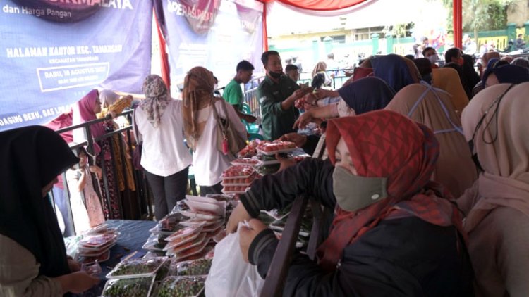 Pasar Murah TPID Kota Tasik Stabilkan Harga Komoditas Strategis
