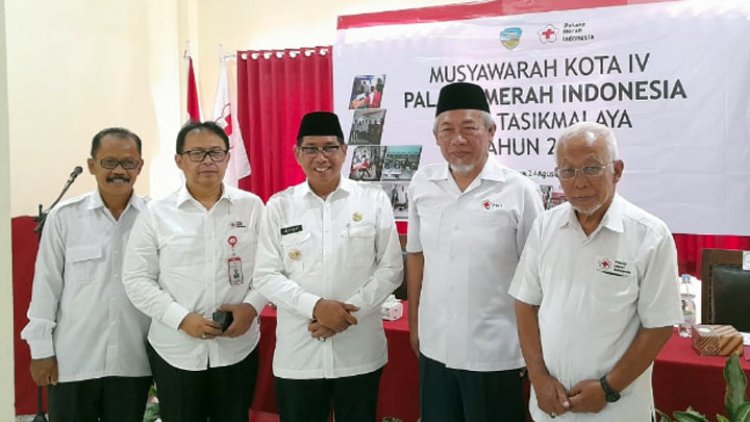 PMI Kota Tasik Gelar Muskot, ini Pesan Pengurus PMI Jabar