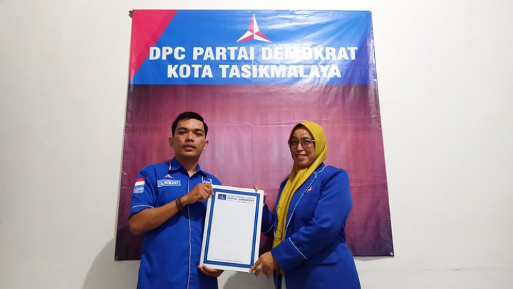 Resmi Daftar, Hendriyani Gender Pertama Demokrat Kota Tasik untuk 2024