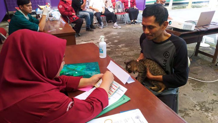 DKP3 Kota Tasikmalaya Gelar Vaksinasi Rabies Gratis