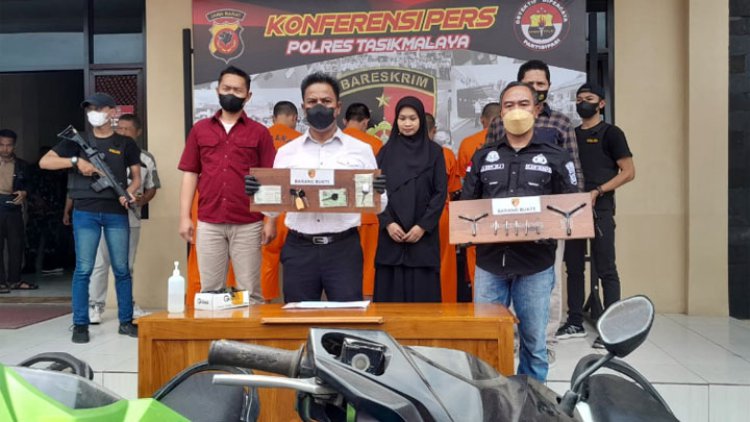 Ungkap Kasus Curanmor, Polisi Berhasil Amankan 10 Unit Motor