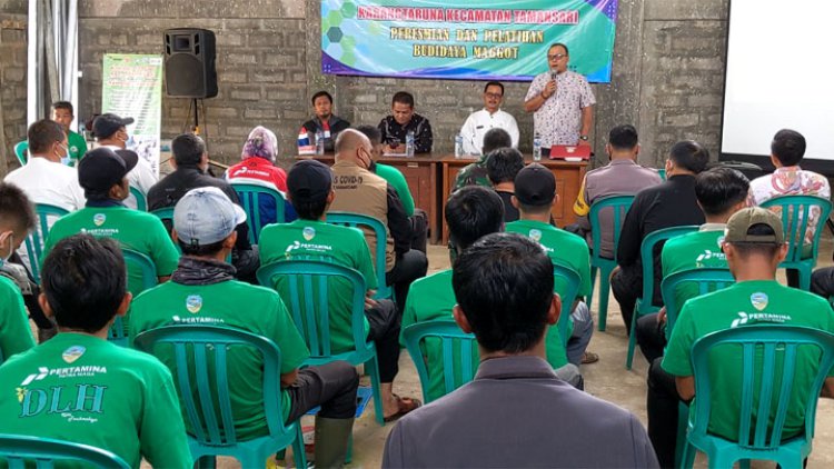 Tangani Sampah Organik, KaTar Kec. Tamansari Adakan Pelatihan Budidaya Magot